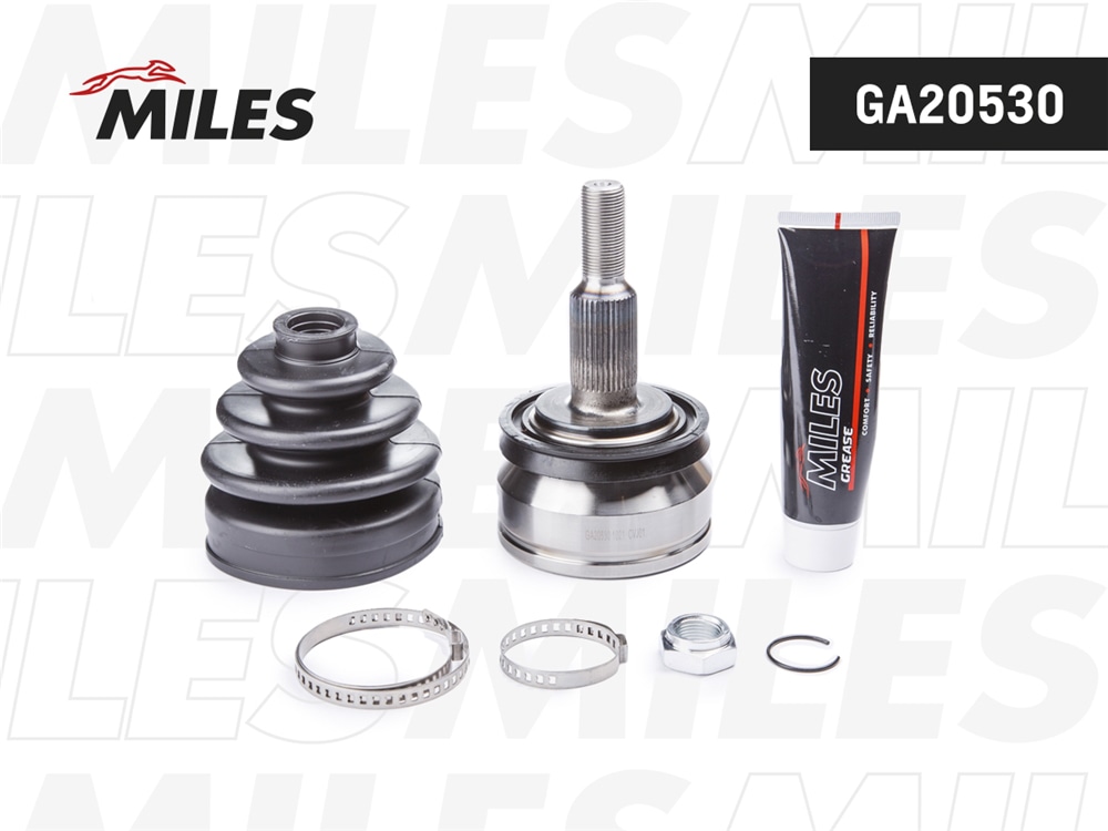 MILES GA20530 ШРУС наружный VW T5 1.9D/2.0 03- (GKN 303993) GA20530