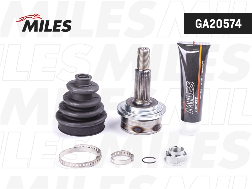 MILES GA20574 ШРУС TOYOTA YARIS II 1.0VVTI-1.3VVTI 05-11 нар.
