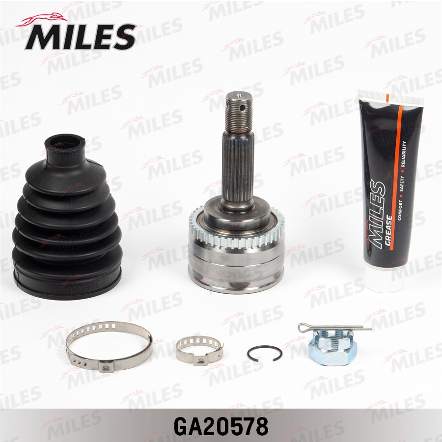MILES GA20578 ШРУС MITSUBISHI CARISMA/LANCER 1.6-2.0 92-06 нар. (ABS)