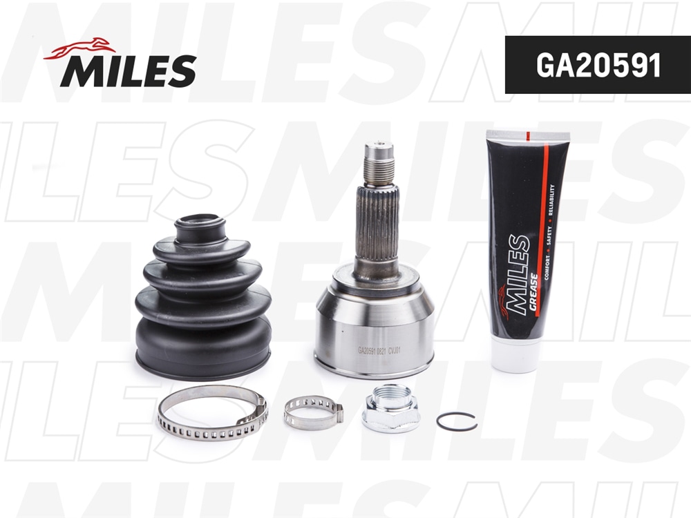 MILES GA20591 ШРУС MAZDA 3 I 1.5-2.3 03- нар. МКПП