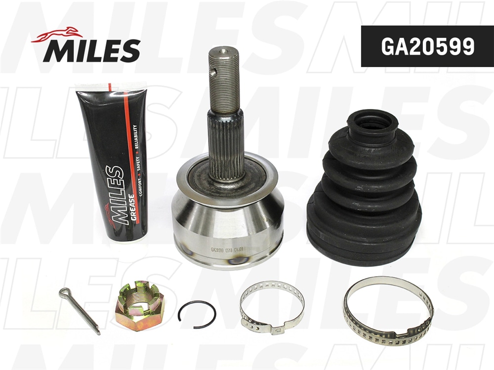 MILES GA20599 ШРУС NISSAN PATHFINDER R51M/NAVARA D40M 2.5DCI 05- нар.пер. AWD MT
