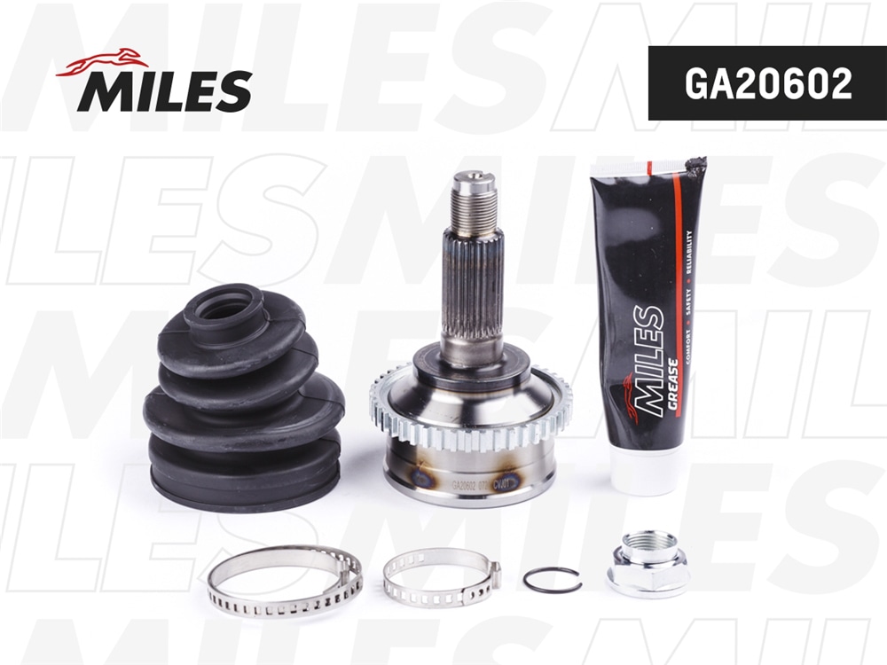 MILES GA20602 ШРУС MAZDA MPV II 2.0/2.0D 99-06 нар. +ABS