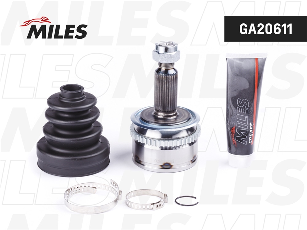 MILES GA20611 ШРУС наружный MITSUBISHI L200 IV 2.5DI-D-3.5 05- (с ABS) GA20611