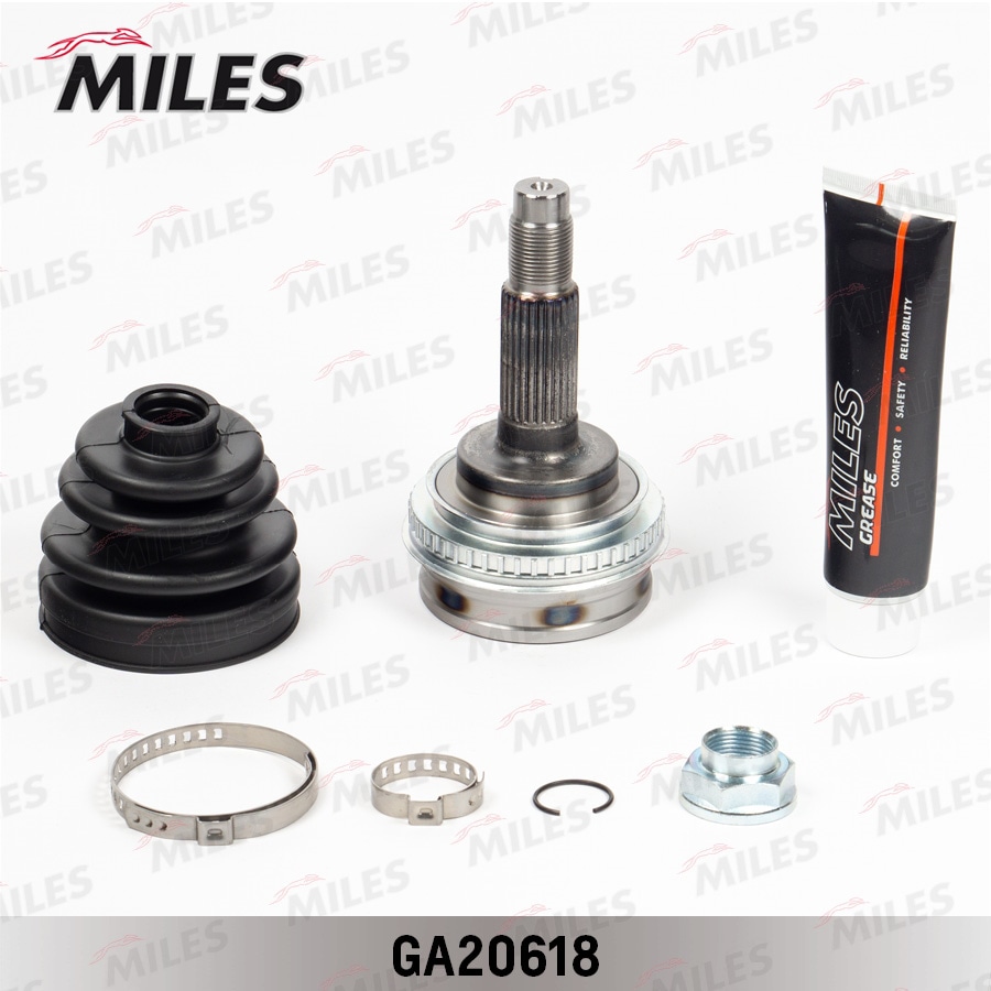MILES GA20618 ШРУС наружный TOYOTA CAMRY/CARINA/COROLLA/RAV4 1.62.0 8300 (SKF VKJA5598) GA20618