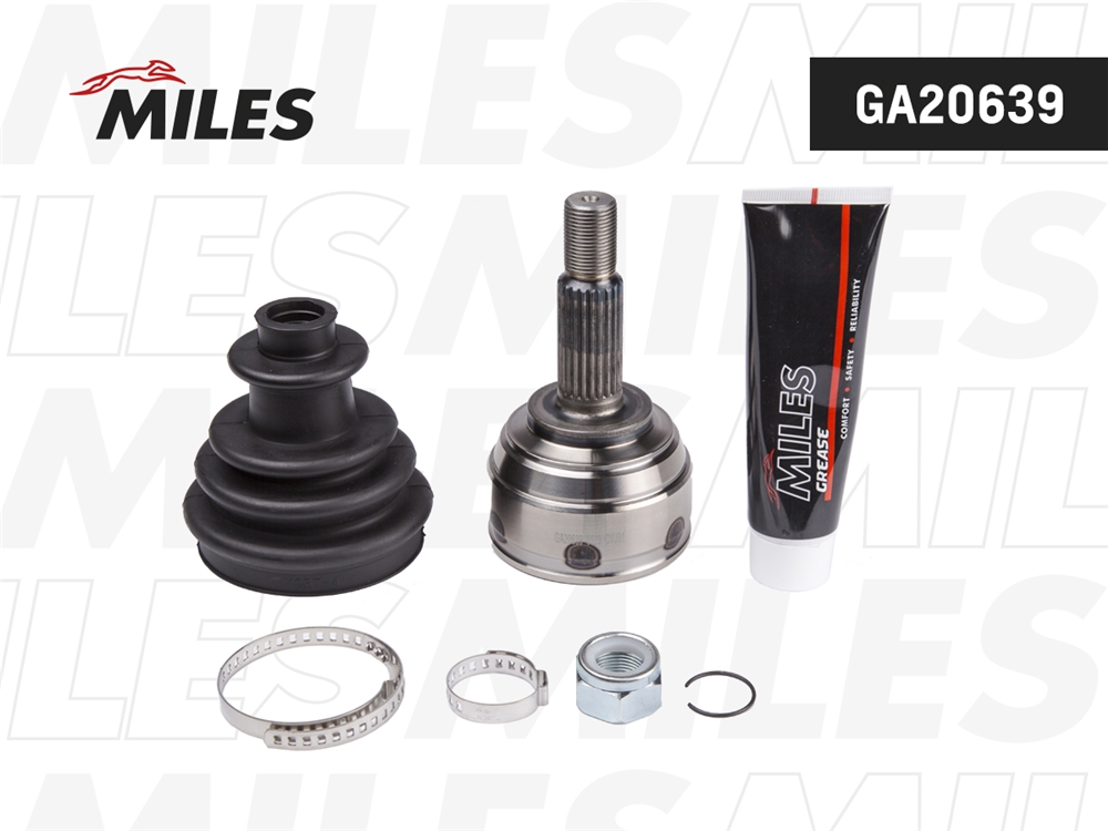 MILES GA20639 ШРУС NISSAN MICRA K12/C+C/NOTE 1.4-1.6 03-12 нар.