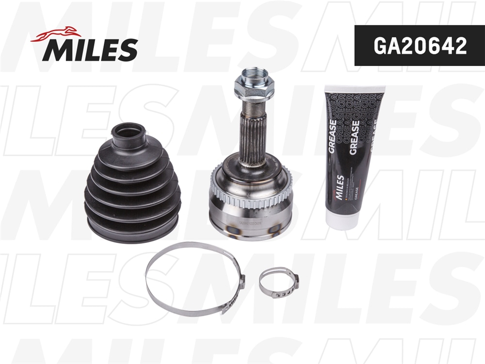 MILES GA20642 ШРУС наружный с ABS TOYOTA YARIS I/VERSO 1.3-1.5VVTI 99-05 (GKN 304703) GA20642