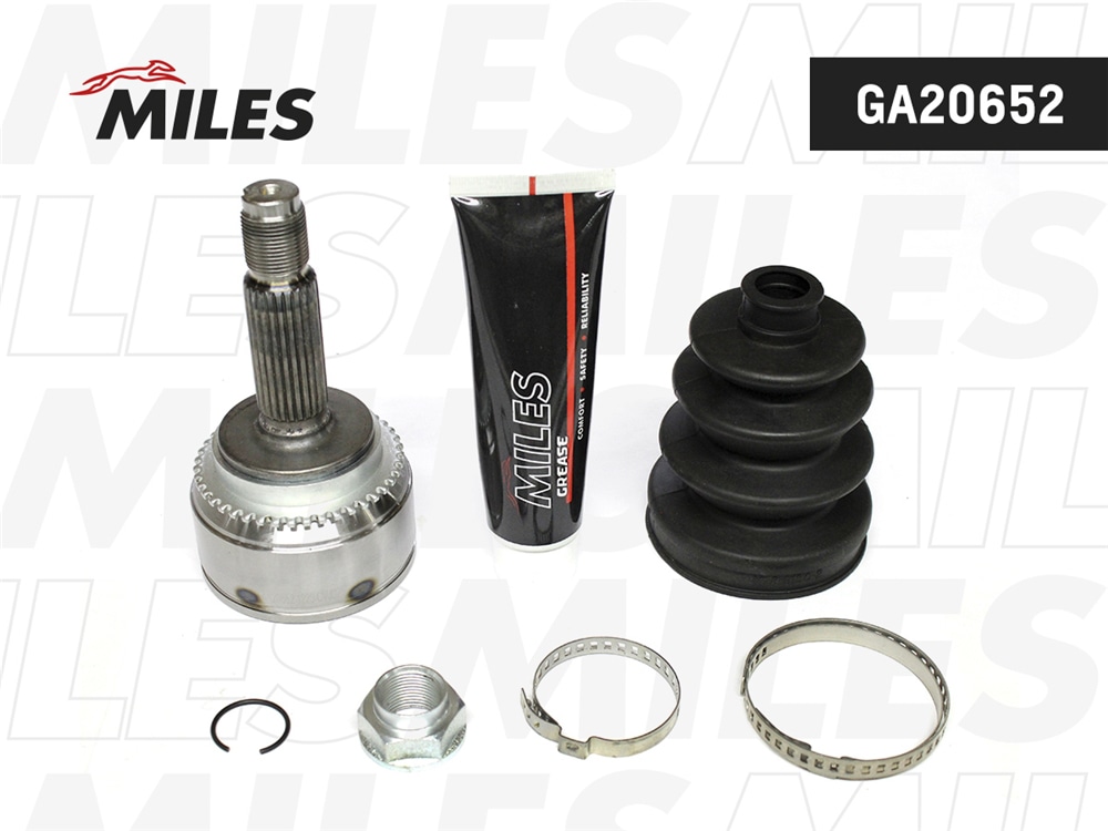 MILES GA20652 ШРУС наружный MITSUBISHI LANCER IX 1.8GDIT 03-07 (с ABS) (GSP 839114) GA20652