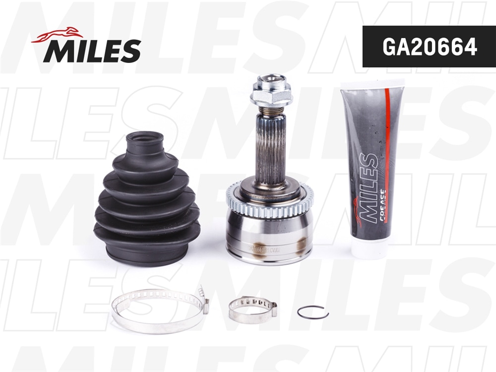 MILES GA20664 ШРУС наружный HYUNDAI SOLARIS/KIA RIO II-III 05- GA20664