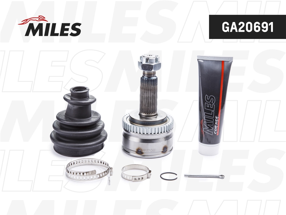 MILES GA20691 ШРУС наружный с ABS HYUNDAI I30/KIA CEED 2.0 06-12 (GKN 305005) GA20691
