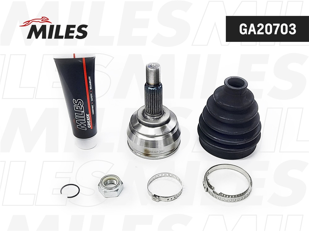 MILES GA20703 ШРУС наружный LADA X-RAY 15- (КПП Renault JR5) GA20703