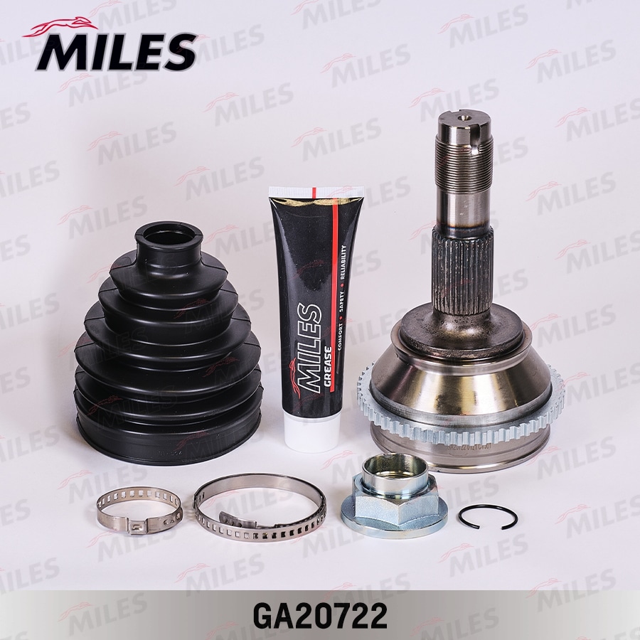 MILES GA20722 ШРУС наружный с кольцом ABS FIAT DUCATO RUSSIA 2008- GA20722