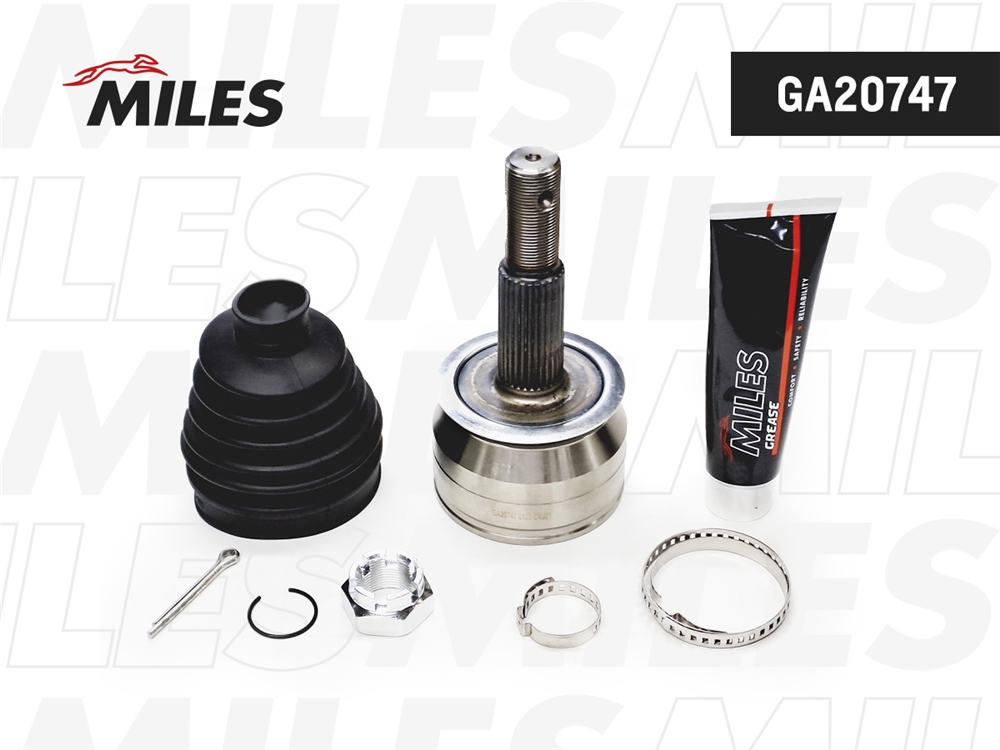 MILES GA20747 ШРУС NISSAN PATHFINDER R51M 05- EL нар.