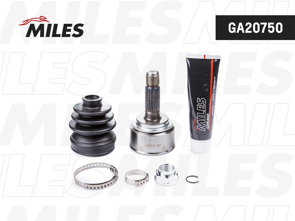 MILES GA20750 ШРУС наружный HONDA Jazz/Fit GD1 2001 GA20750