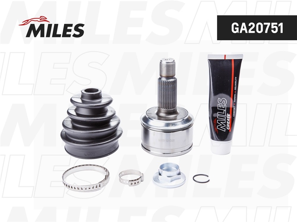 MILES GA20751 ШРУС HONDA ACCORD TOURER CW# 08-12 нар.