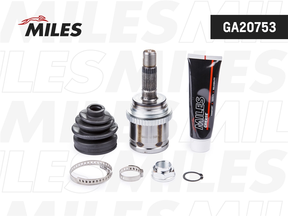 MILES GA20753 ШРУС HONDA CIVIC 1.6LS 16V 01- (ABS) нар.