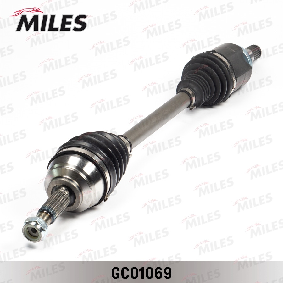 MILES GC01069 Привод в сборе LADA LARGUS 11-/ X-RAY 15- левый(КПП VAZ) GC01069