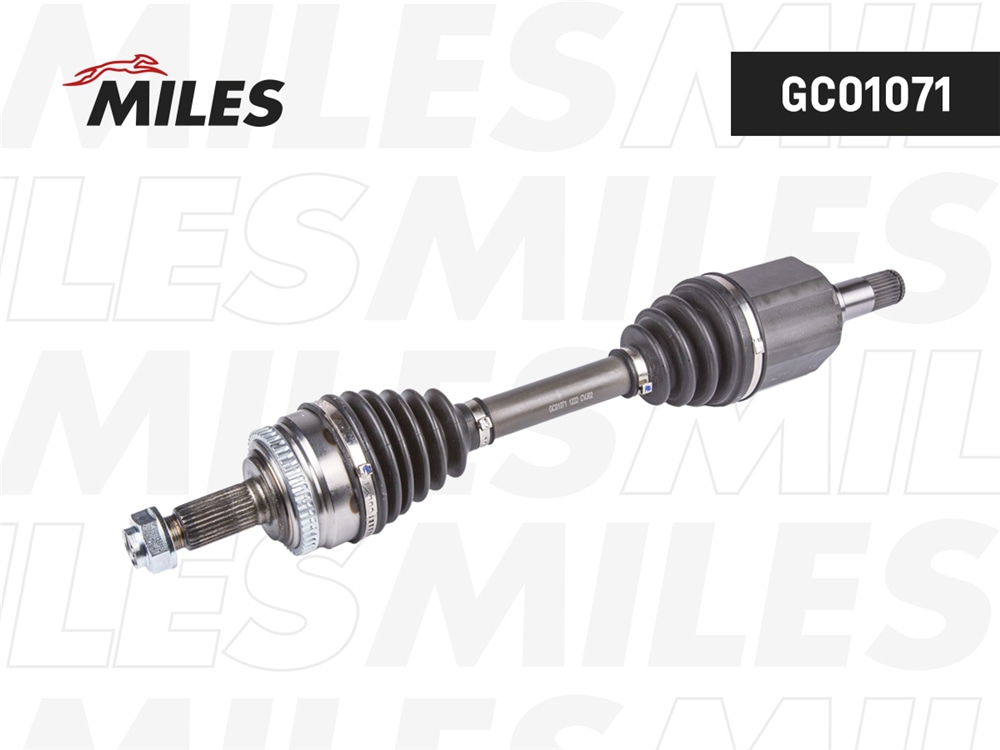 MILES GC01071 Привод в сборе SSANGYONG ACTYON II (10-) MT пер.лев.
