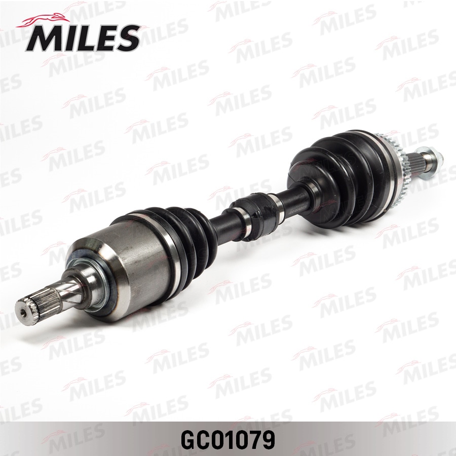 MILES GC01079 Привод в сборе левый NISSAN PRIMERA 2.0 96-02 (ABS) GC01079