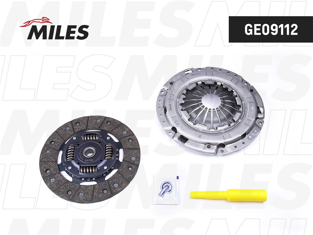 MILES GE09112 Сцепление комплект без подшипника OPEL ASTRA J/MOKKA/ZAFIRA C 1.8 12- A18XEL/XER (Sachs 3000950661) GE09112
