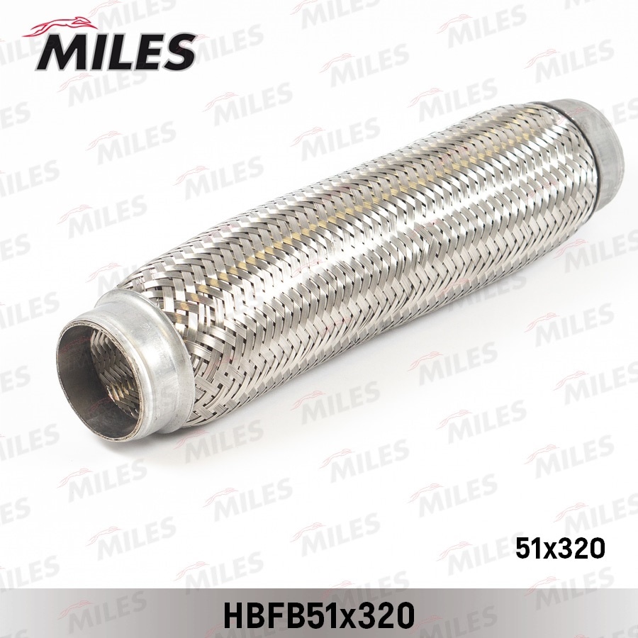 MILES HBFB51X320 Труба гофрированная (гофра) внутренним плетением 51X320 HBFB51X320