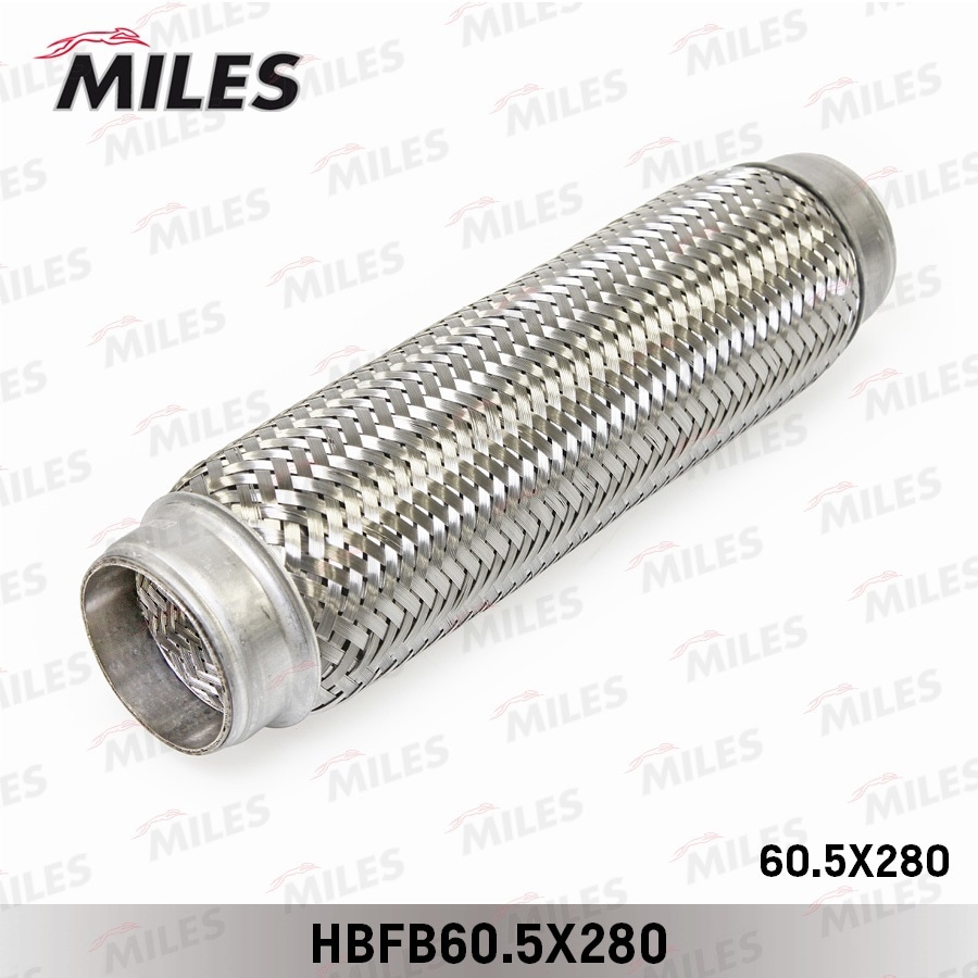 MILES HBFB605X280 Труба гофрированная (гофра) внутренним плетением 60.5X280 HBFB60.5X280