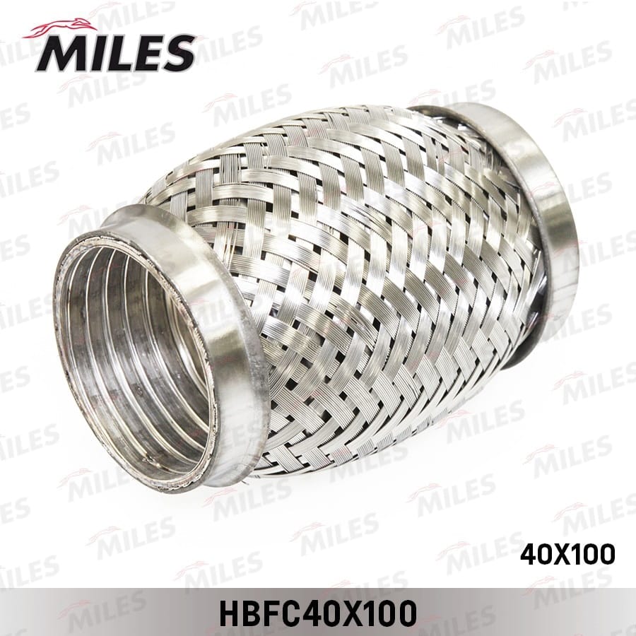 MILES HBFC40X100 Труба гофрированная с внутренним металлорукавом 40X100