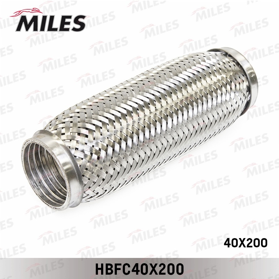 MILES HBFC40X200 Труба гофрированная (гофра) с внутренним металлорукавом 40X200 HBFC40X200