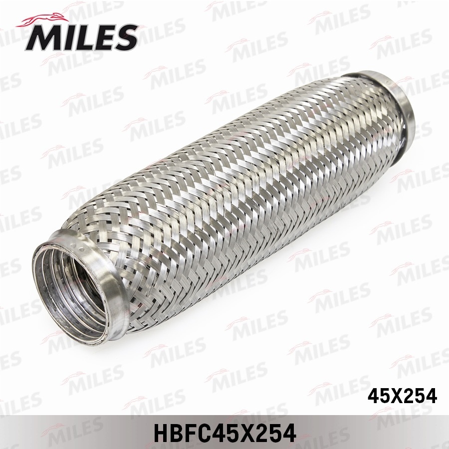 MILES HBFC45X254 Труба гофрированная (гофра) внутренним металлорукавом 45X254 (BOSAL 265-677) HBFC45X254