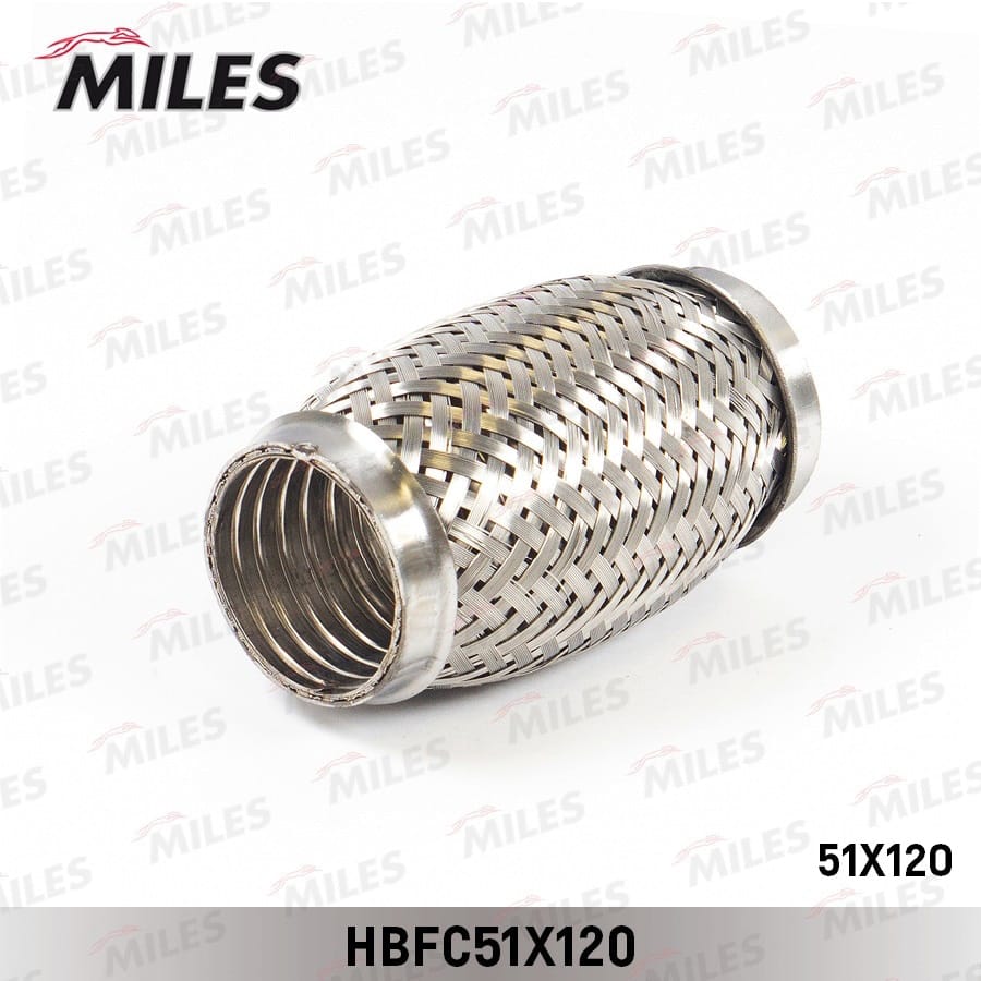MILES HBFC51X120 Труба гофрированная (гофра) с внутренней металлорукавом 51X120 HBFC51X120