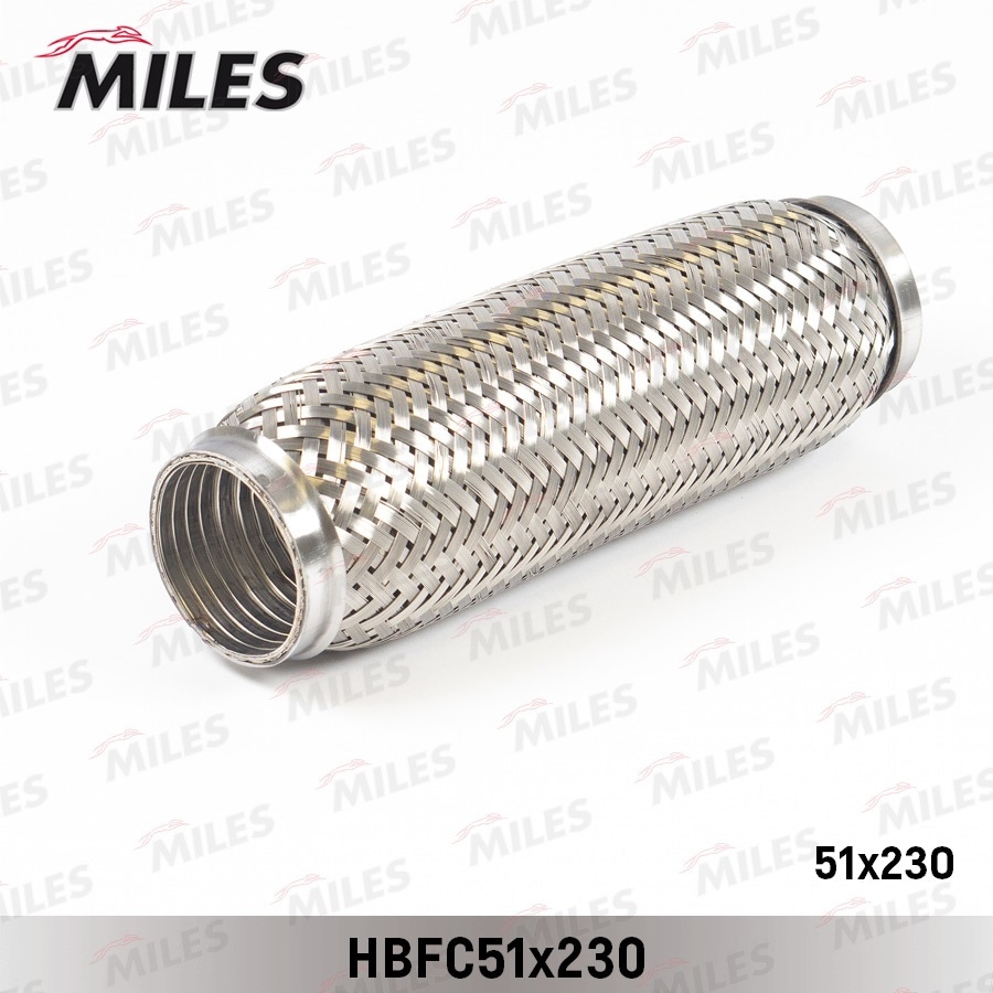 MILES HBFC51X230 Труба гофрированная (гофра) металлорукавом 51X230 HBFC51X230