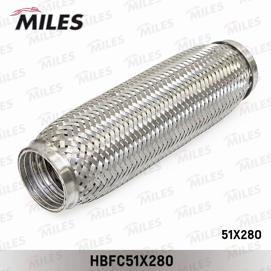MILES HBFC51X280 Труба гофрированная (гофра) металлорукавом 51X280 HBFC51X280