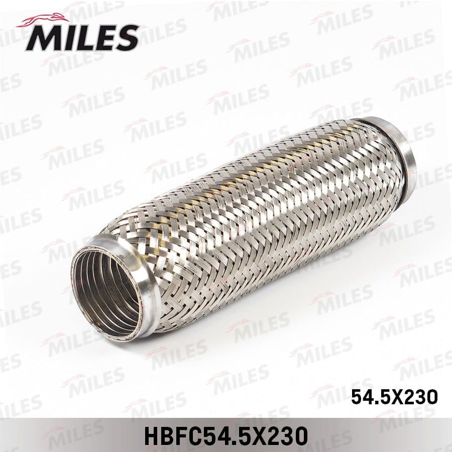 MILES HBFC545X230 Труба гофрированная (гофра) с внутренней металлорукавом 54.5X230 (BOSAL 265-333) HBFC54.5X230