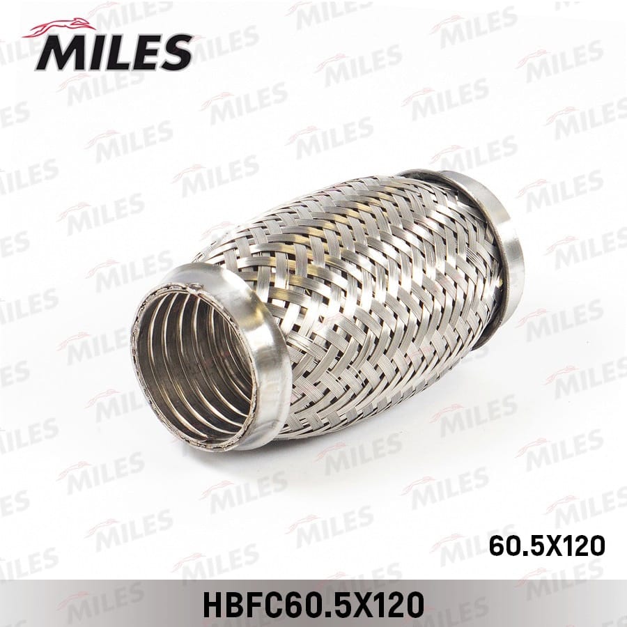 MILES HBFC605X120 Труба гофрированная универсальная 60.5X120 усиленная