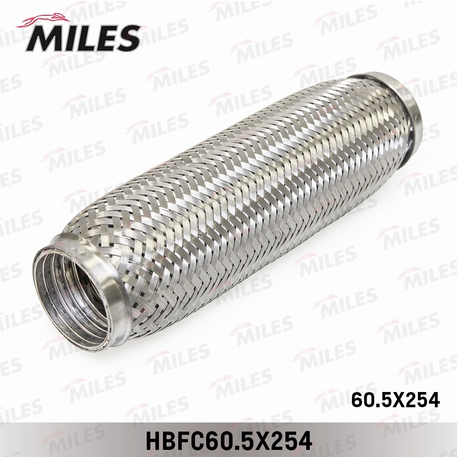MILES HBFC605X254 Труба гофрированная (гофра) внутренним металлорукавом 60.5X254 HBFC60.5X254