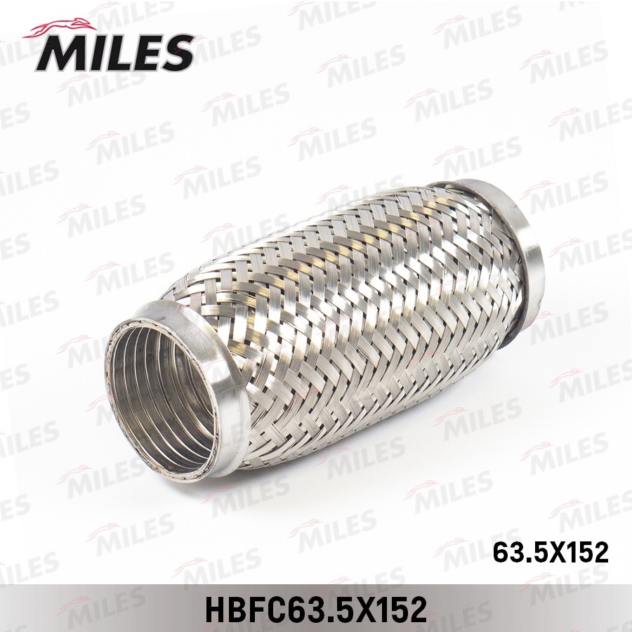 MILES HBFC635X152 Труба гофрированная (гофра) внутренним металлорукавом 63.5X152 HBFC63.5X152