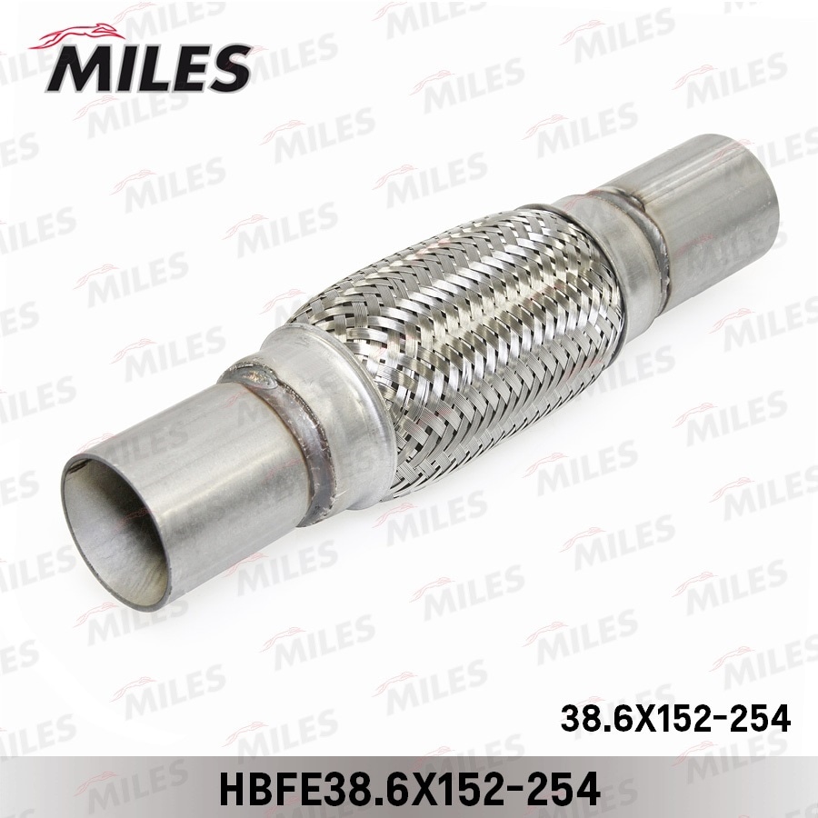 MILES HBFE386X152254 Труба гофрированная универсальная 38.6X254 (152-254)