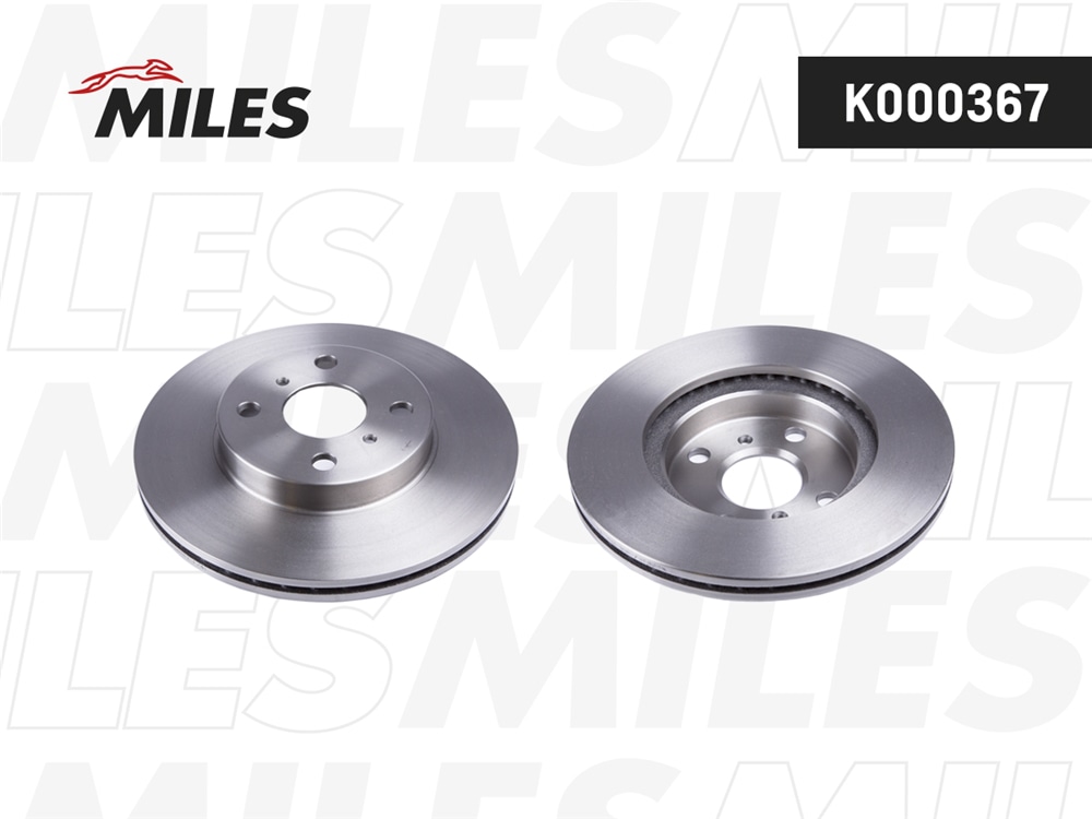 MILES K000367 Диск тормозной передний