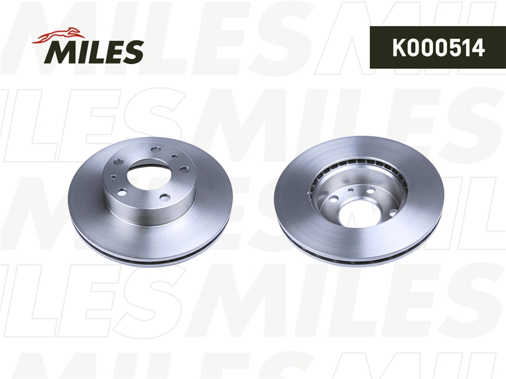 MILES K000514 Диск тормозной передний