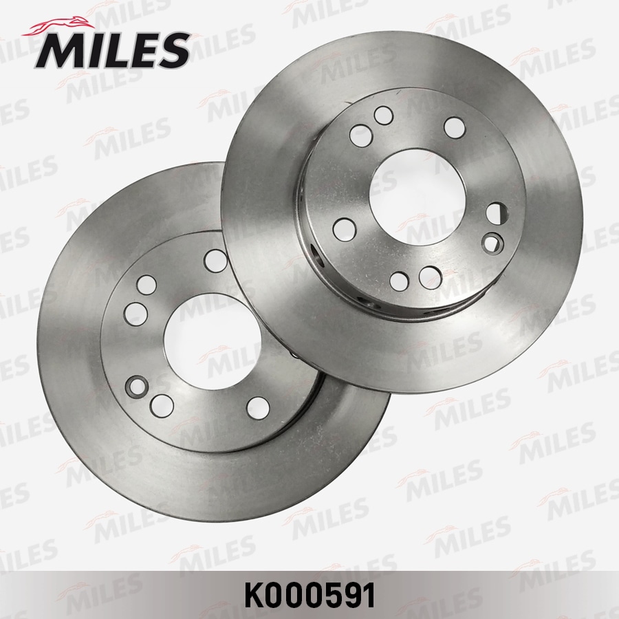 MILES K000591 Диск тормозной MB W201 1.8/2.0/2.5 82-93 пер. D 262мм.