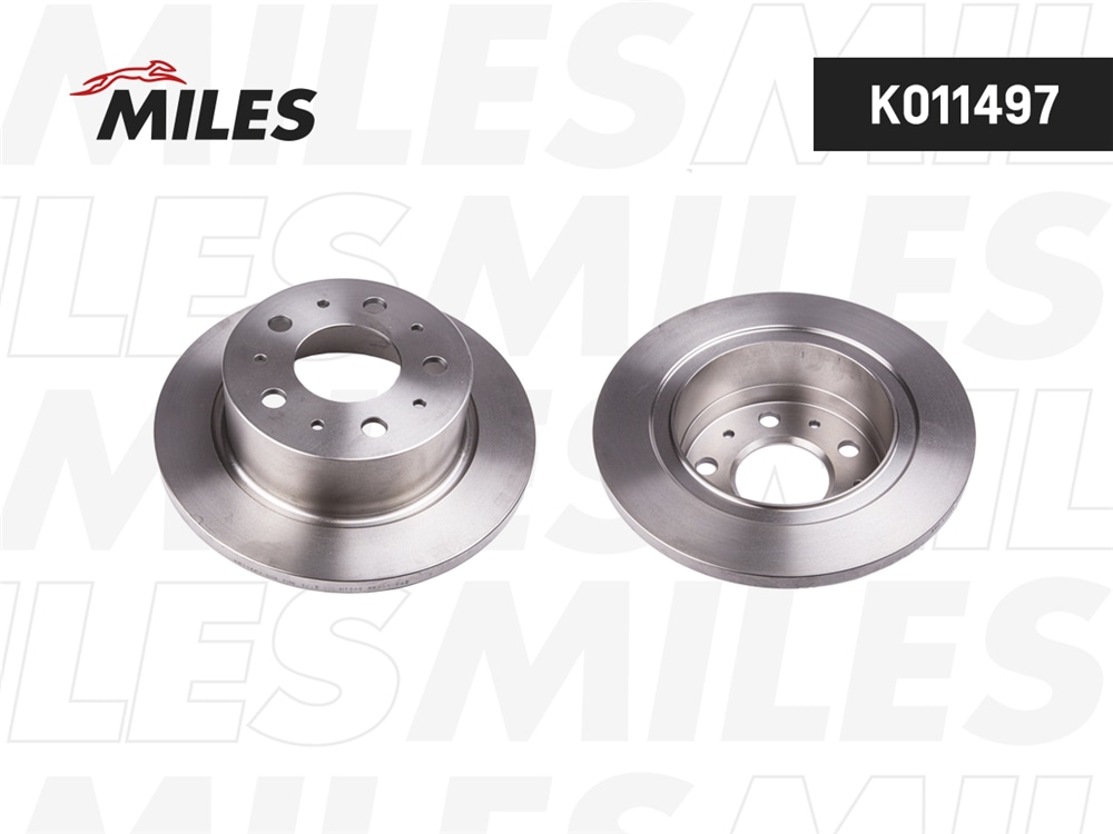 MILES K011497 Диск тормозной задний D300мм. CITROEN JUMPER/FIAT DUCATO/PEUGEOT BOXER 06- (TRW DF4750) K011497