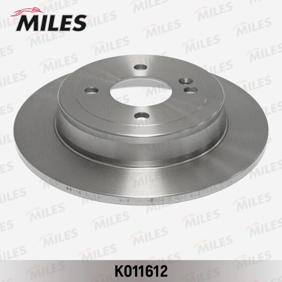 MILES K011612 Диск тормозной задний