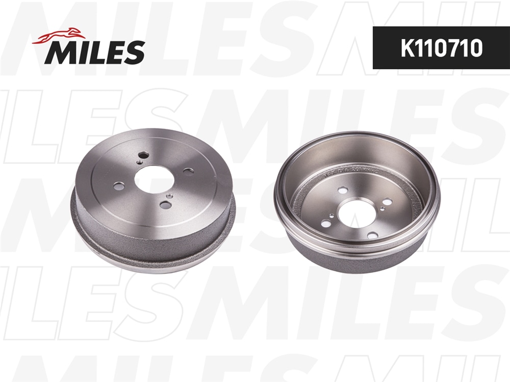MILES K110710 Барабан тормозной TOYOTA COROLLA 92-02 (TRW DB4256) K110710