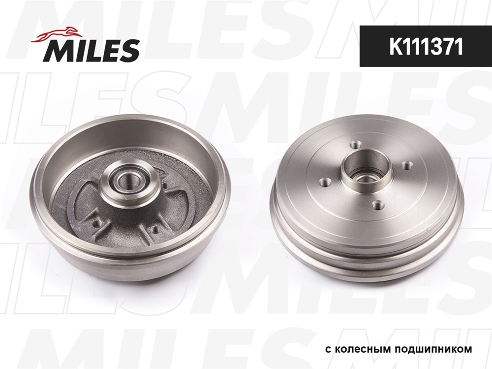 MILES K111371 Барабан тормозной NISSAN MICRA/NOTE 03 (TRW DB4340B) K111371