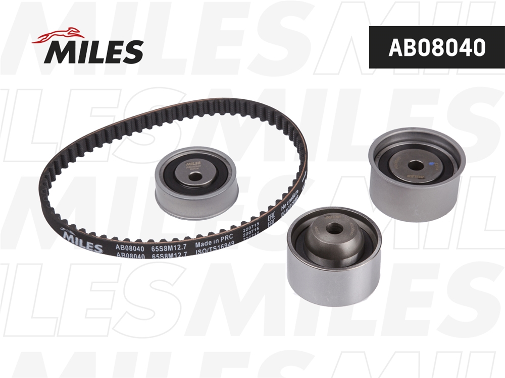 MILES AB08040 Комплект ремня ГРМ KIA/HYUNDAI 2.4 98-