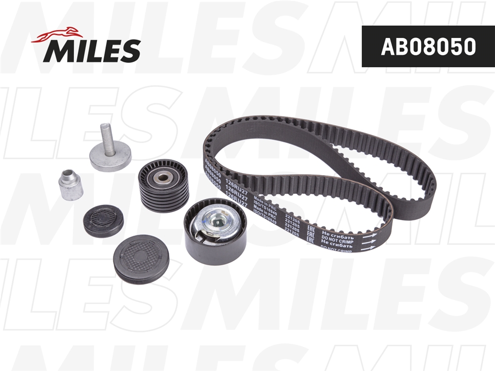 MILES AB08050 Комплект ремня ГРМ RENAULT duster/megane/clio/laguna 2.0