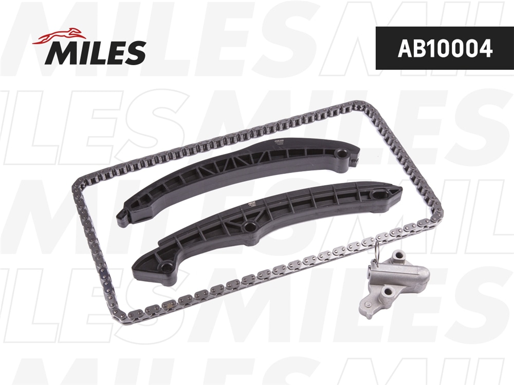 MILES AB10004 Комплект цепи ГРМ AUDI/ VW 1.4FSi/TFSi 16V 07-без звездочек