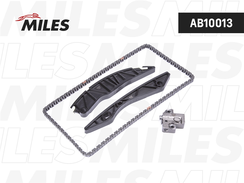 MILES AB10013 Цепь ГРМ (комплект без звезд)