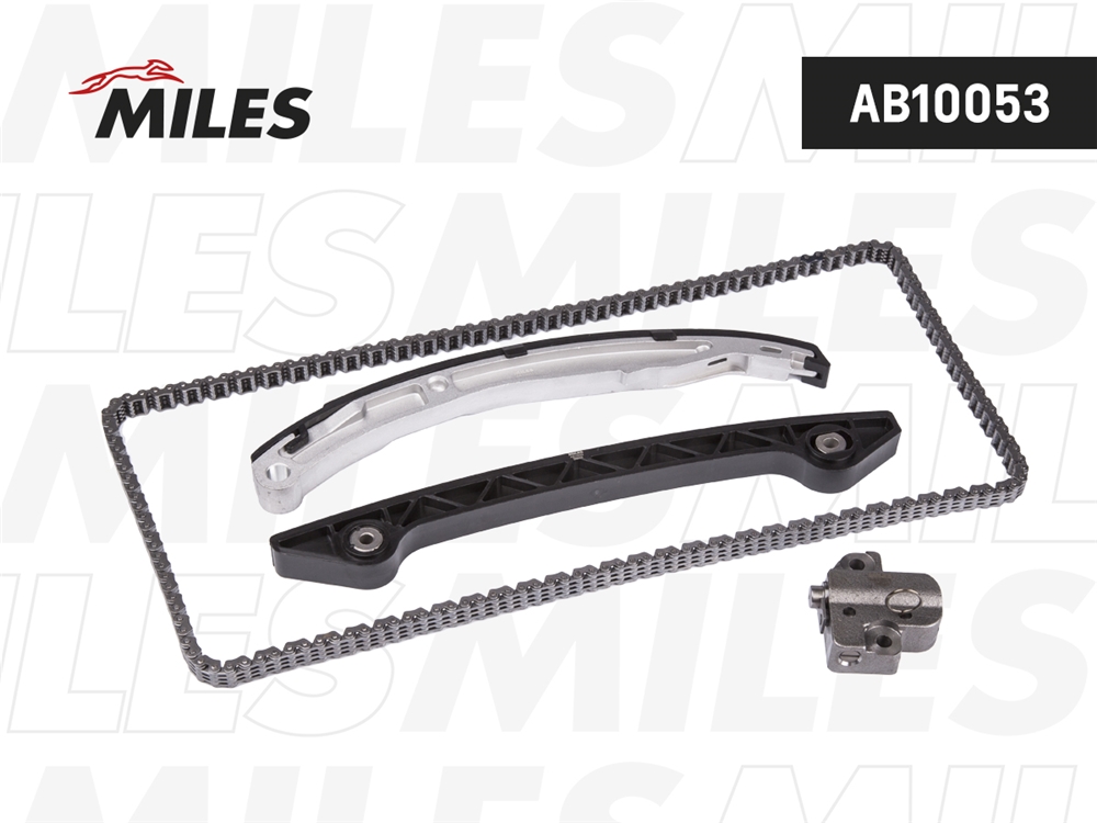 MILES AB10053 Комплект цепи ГРМ MAZDA 6 2.3 без звездочек