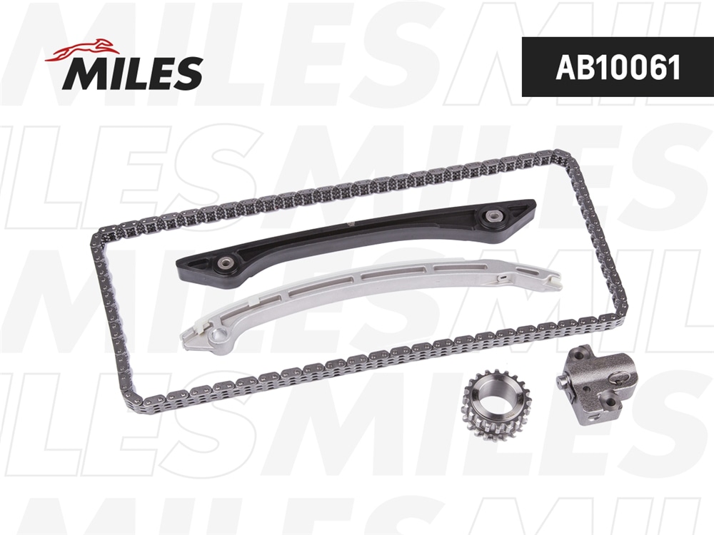 MILES AB10061 Комплект цепи ГРМ FORD MONDEO 2.0 EcoBoos co звездочками