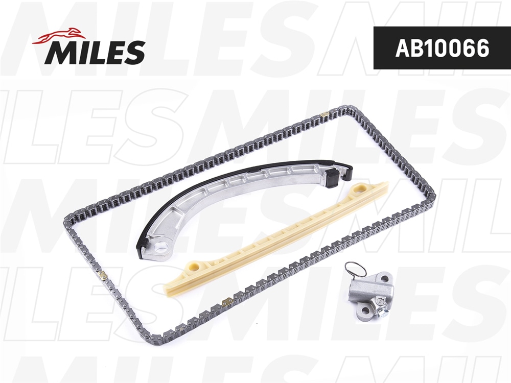 MILES AB10066 Комплект цепи ГРМ SUZUKI IGNIS II/JIMNY/SWIFT III/SX-4 M13A,M15A без звездочек